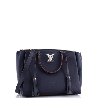Louis Vuitton Lockmeto Handbag Leather