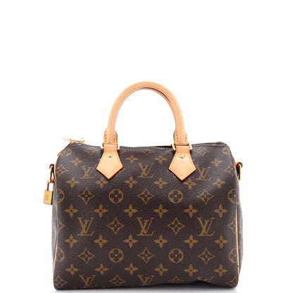 Louis Vuitton Speedy Bandouliere Bag Monogram Canvas 25