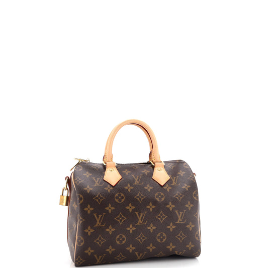 Louis Vuitton Speedy Bandouliere Bag Monogram Canvas 25
