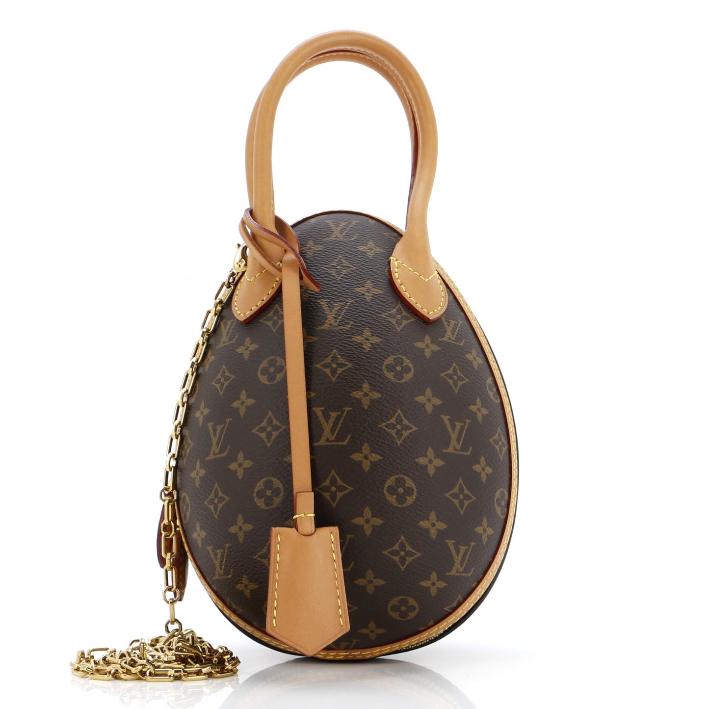 Louis Vuitton Egg Bag Monogram Canvas and Leather