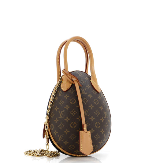Louis Vuitton Egg Bag Monogram Canvas and Leather