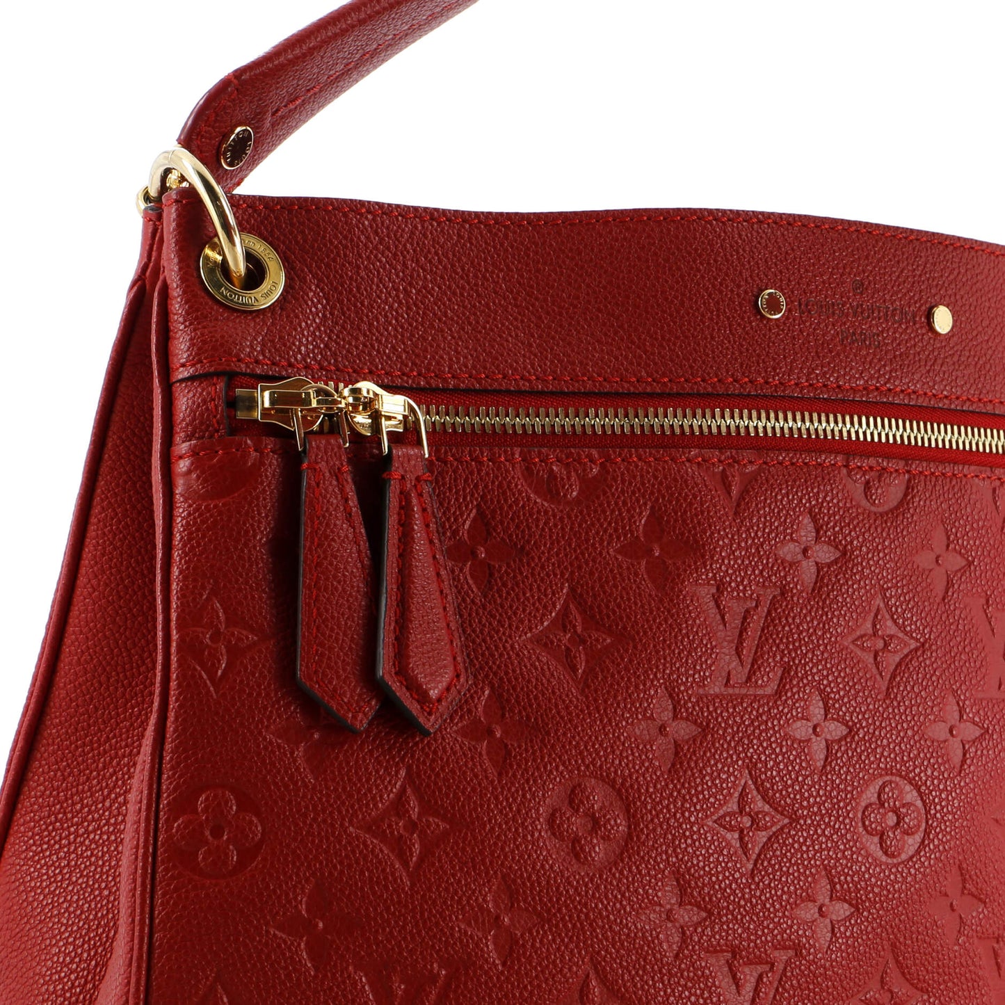 Louis Vuitton Spontini NM Handbag Monogram Empreinte Leather