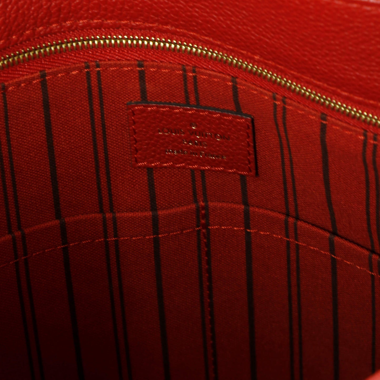 Louis Vuitton Spontini NM Handbag Monogram Empreinte Leather