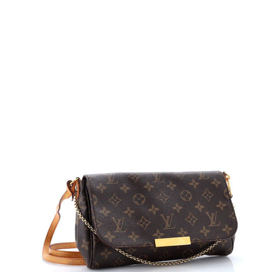 Louis Vuitton Favorite Handbag Monogram Canvas MM