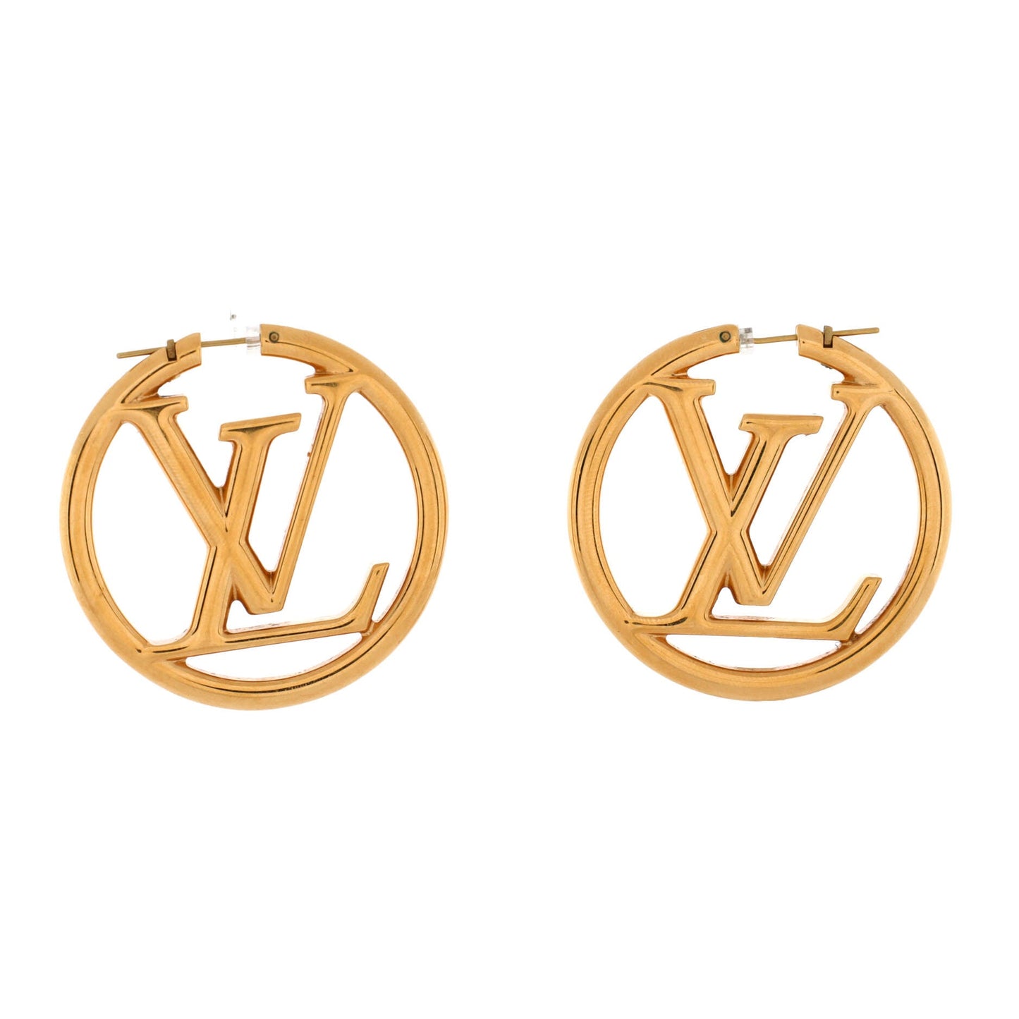 Louis Vuitton Louise Hoop Earrings Metal GM