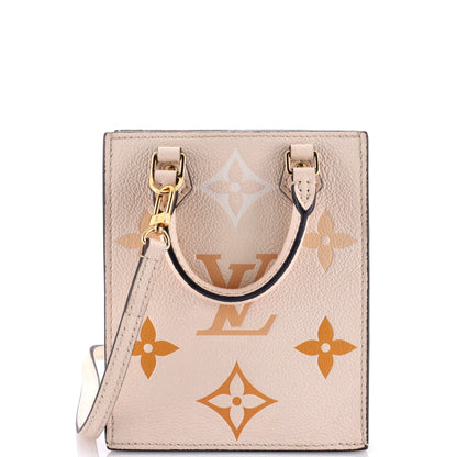 Louis Vuitton Petit Sac Plat Bag By The Pool Monogram Empreinte Giant