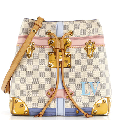 Louis Vuitton NeoNoe Handbag Limited Edition Damier Summer Trunks