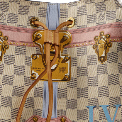 Louis Vuitton NeoNoe Handbag Limited Edition Damier Summer Trunks