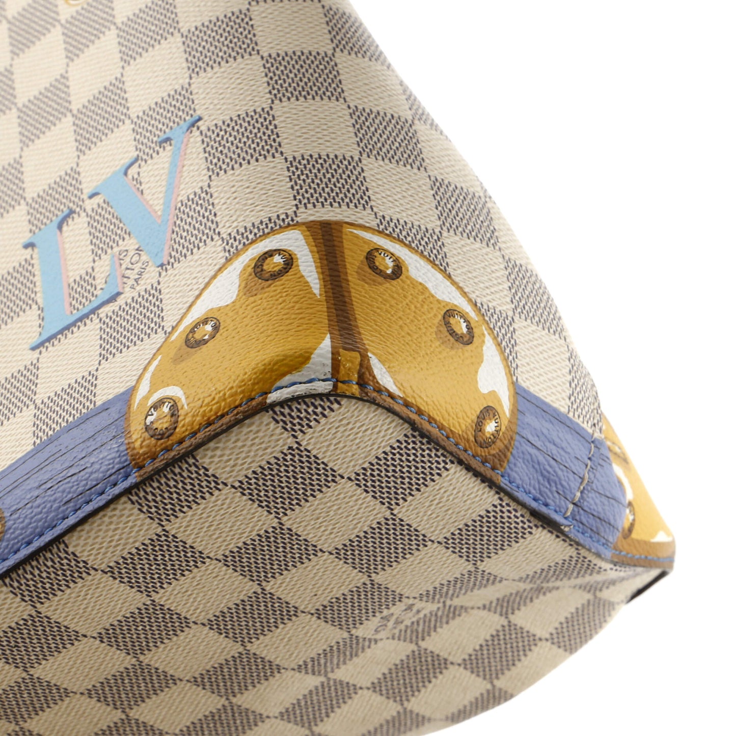 Louis Vuitton NeoNoe Handbag Limited Edition Damier Summer Trunks