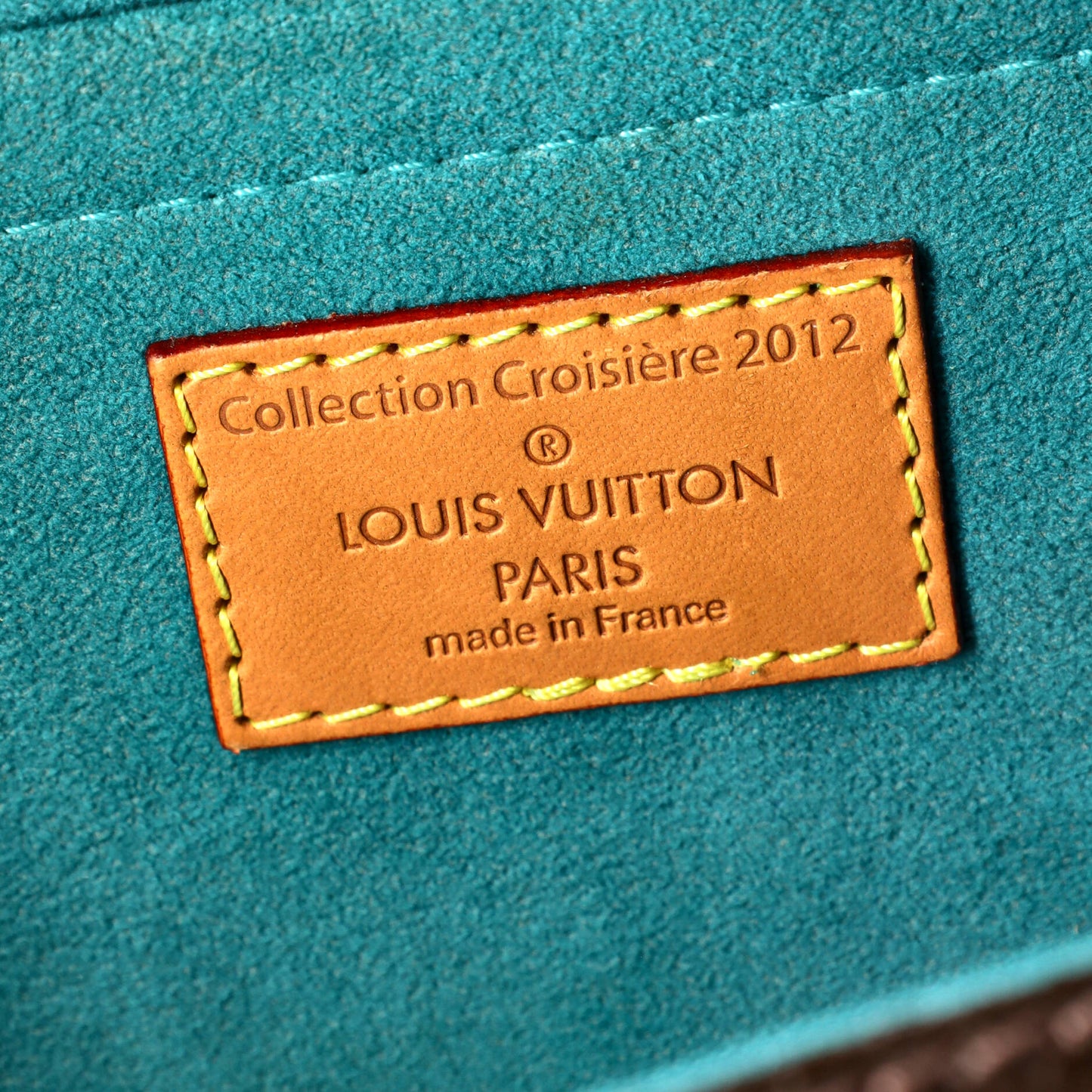 Louis Vuitton Flore Saumur Handbag Perforated Monogram Canvas