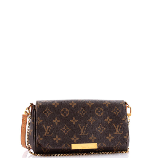 Louis Vuitton Favorite Handbag Monogram Canvas MM