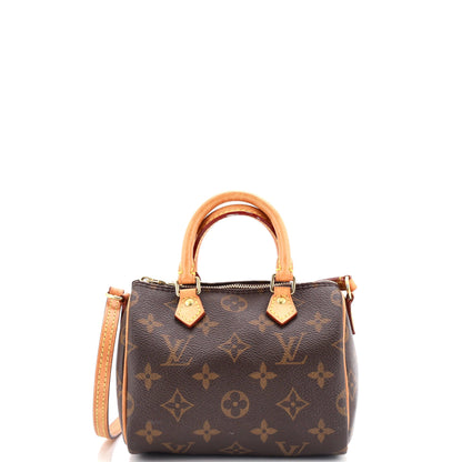 Louis Vuitton Speedy Bandouliere Bag Monogram Canvas Nano