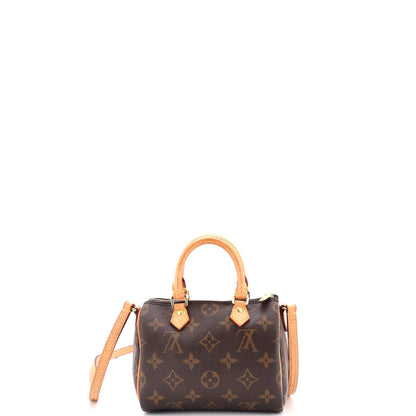 Louis Vuitton Speedy Bandouliere Bag Monogram Canvas Nano