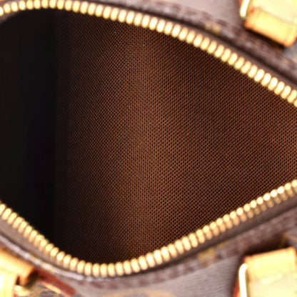 Louis Vuitton Speedy Bandouliere Bag Monogram Canvas Nano