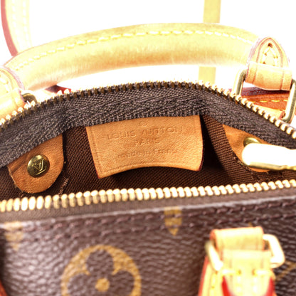 Louis Vuitton Speedy Bandouliere Bag Monogram Canvas Nano