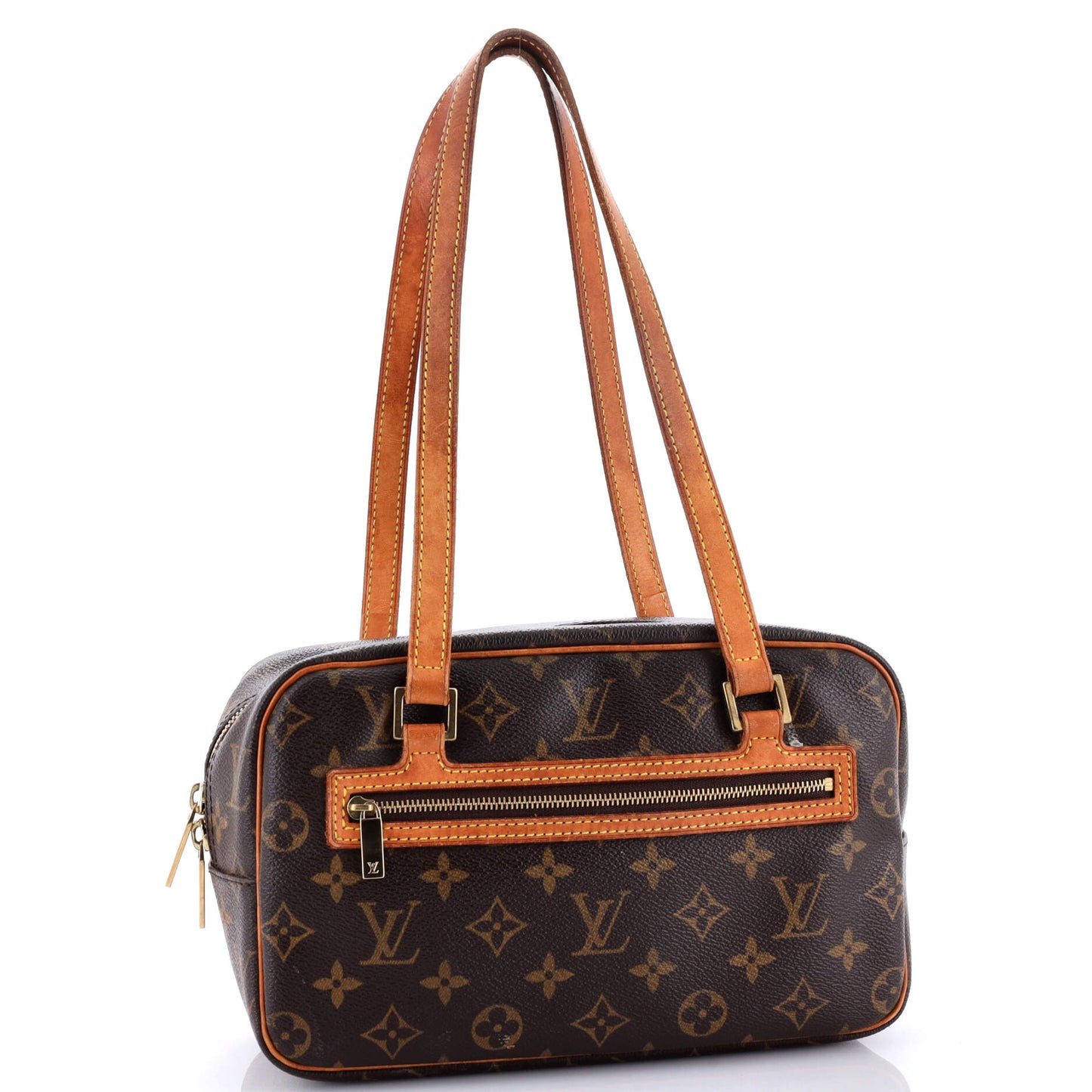 Louis Vuitton Cite Handbag Monogram Canvas MM