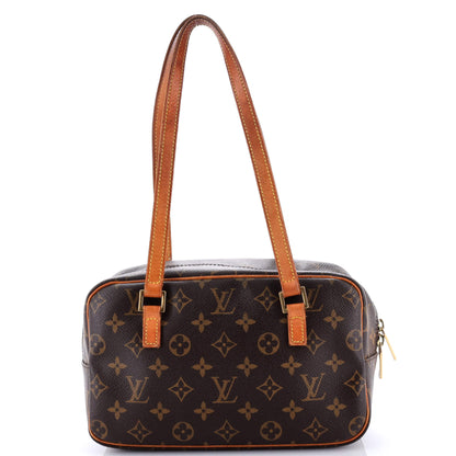Louis Vuitton Cite Handbag Monogram Canvas MM