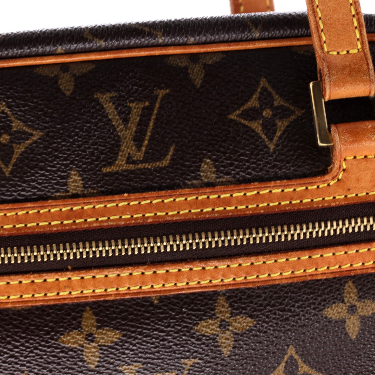 Louis Vuitton Cite Handbag Monogram Canvas MM