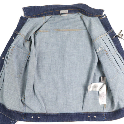 Dior×Kenny Scharf Playing Cards Cotton Polyester Denim Jacket