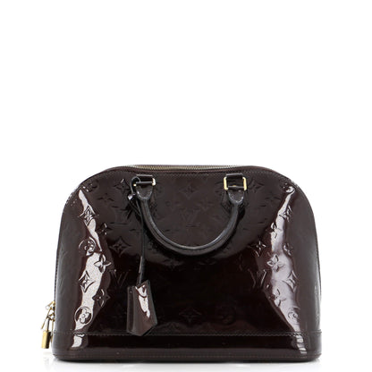 Louis Vuitton Alma Handbag Monogram Vernis PM