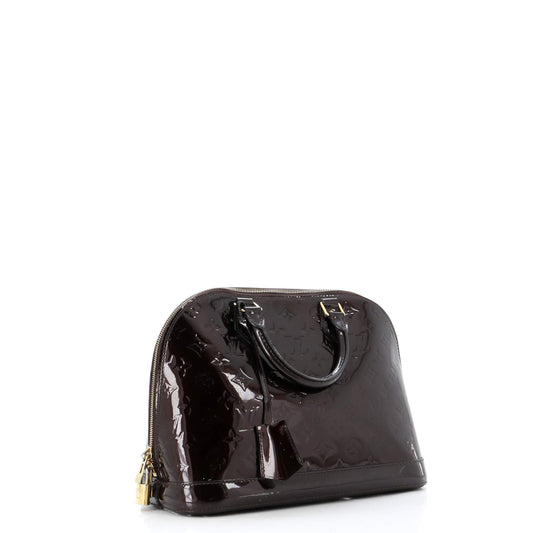 Louis Vuitton Alma Handbag Monogram Vernis PM