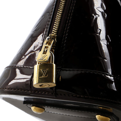 Louis Vuitton Alma Handbag Monogram Vernis PM