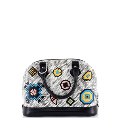 Louis Vuitton Alma Handbag Limited Edition Azteque Epi Leather BB