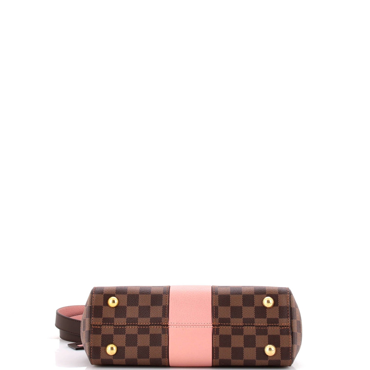 Louis Vuitton Bond Street Handbag Damier with Leather MM