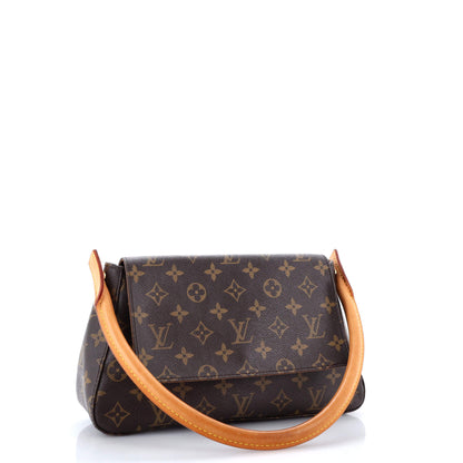 Louis Vuitton Looping Handbag Monogram Canvas Mini