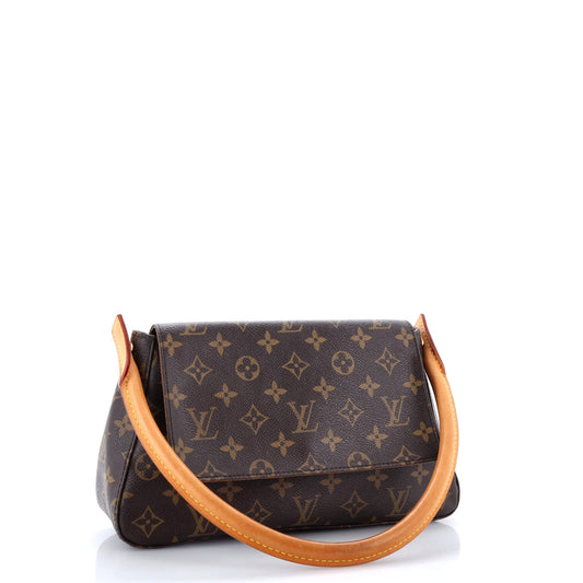 Louis Vuitton Looping Handbag Monogram Canvas Mini