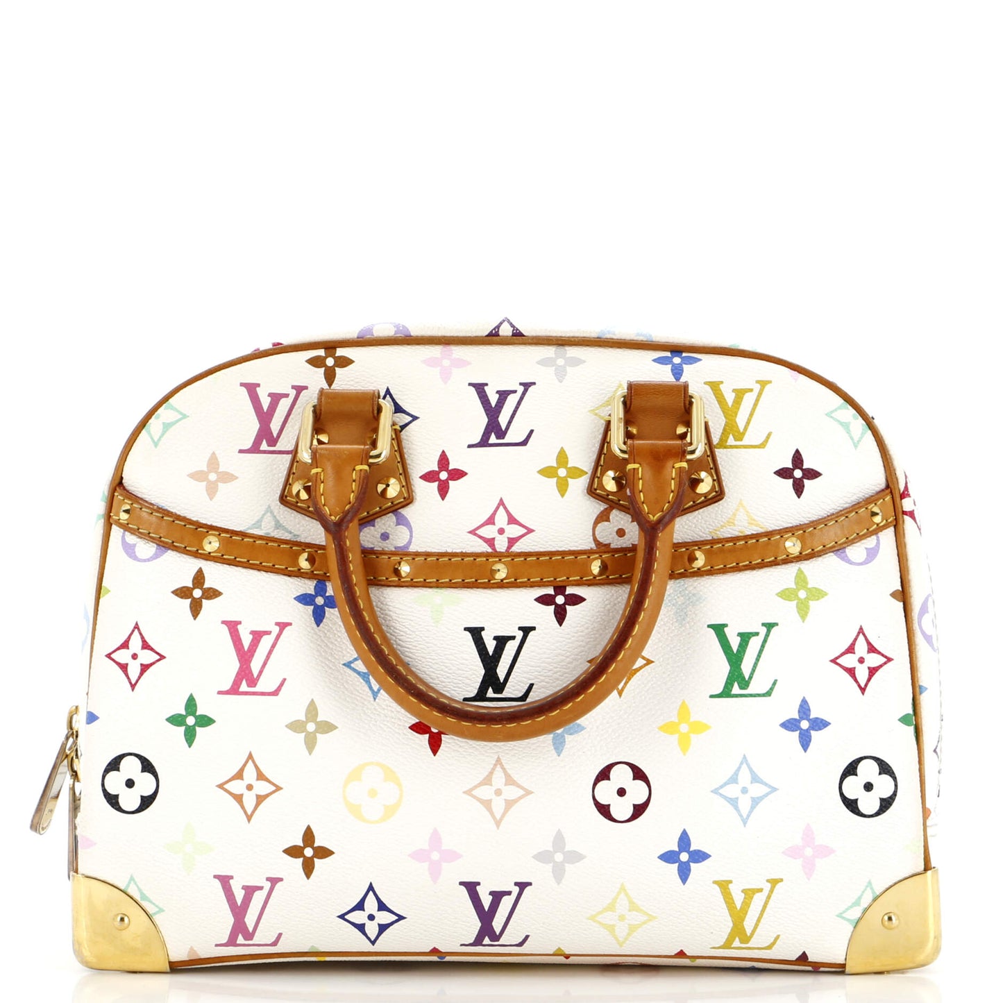 Louis Vuitton Trouville Handbag Monogram Multicolor