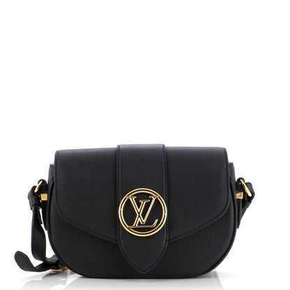 Louis Vuitton LV Pont 9 Soft Bag Leather PM