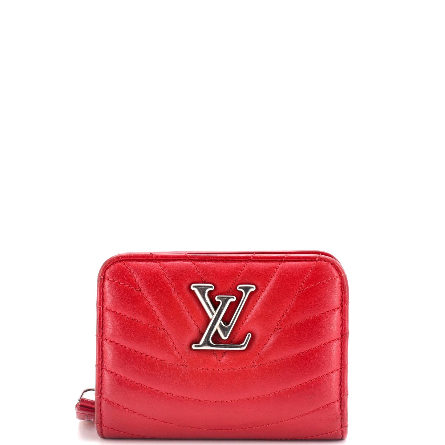 Louis Vuitton New Wave Zipped Wallet Quilted Leather Compact