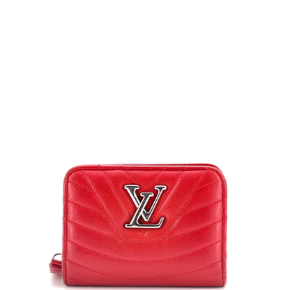 Louis Vuitton New Wave Zipped Wallet Quilted Leather Compact