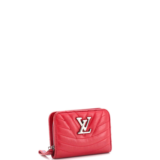 Louis Vuitton New Wave Zipped Wallet Quilted Leather Compact