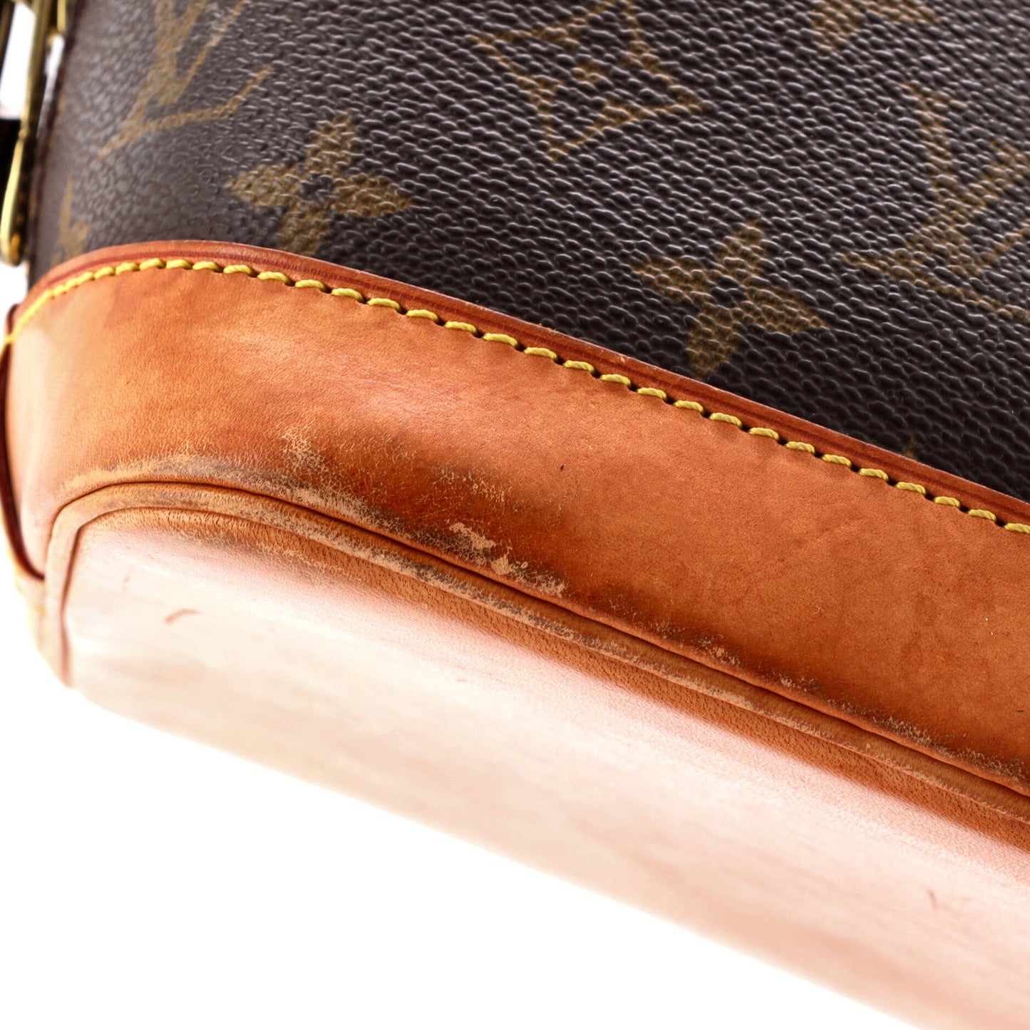 Louis Vuitton Vintage Alma Handbag Monogram Canvas PM