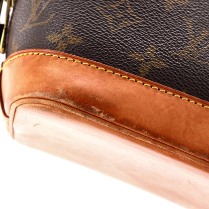 Louis Vuitton Vintage Alma Handbag Monogram Canvas PM