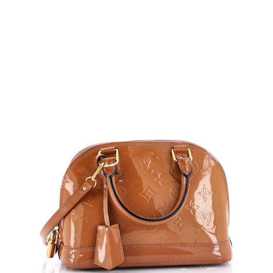 Louis Vuitton Alma Handbag Monogram Vernis BB