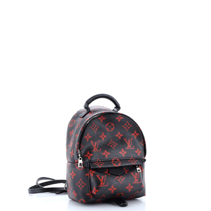 Louis Vuitton Palm Springs Backpack Limited Edition Monogram Infrarouge Mini