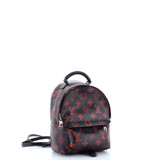 Louis Vuitton Palm Springs Backpack Limited Edition Monogram Infrarouge Mini