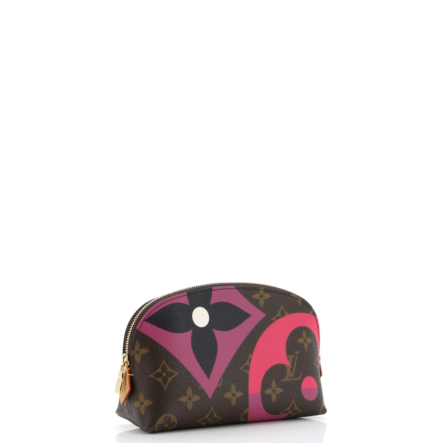 Louis Vuitton Cosmetic Pouch Limited Edition Game On Monogram Canvas