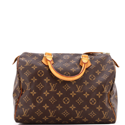 Louis Vuitton Speedy Handbag Monogram Canvas 30