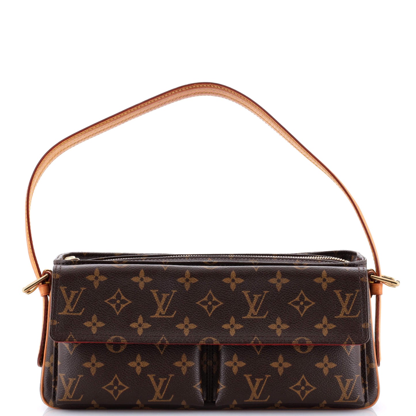 Louis Vuitton Viva Cite Handbag Monogram Canvas MM