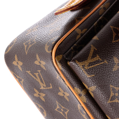 Louis Vuitton Viva Cite Handbag Monogram Canvas MM