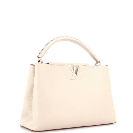 Louis Vuitton Capucines Bag Leather GM