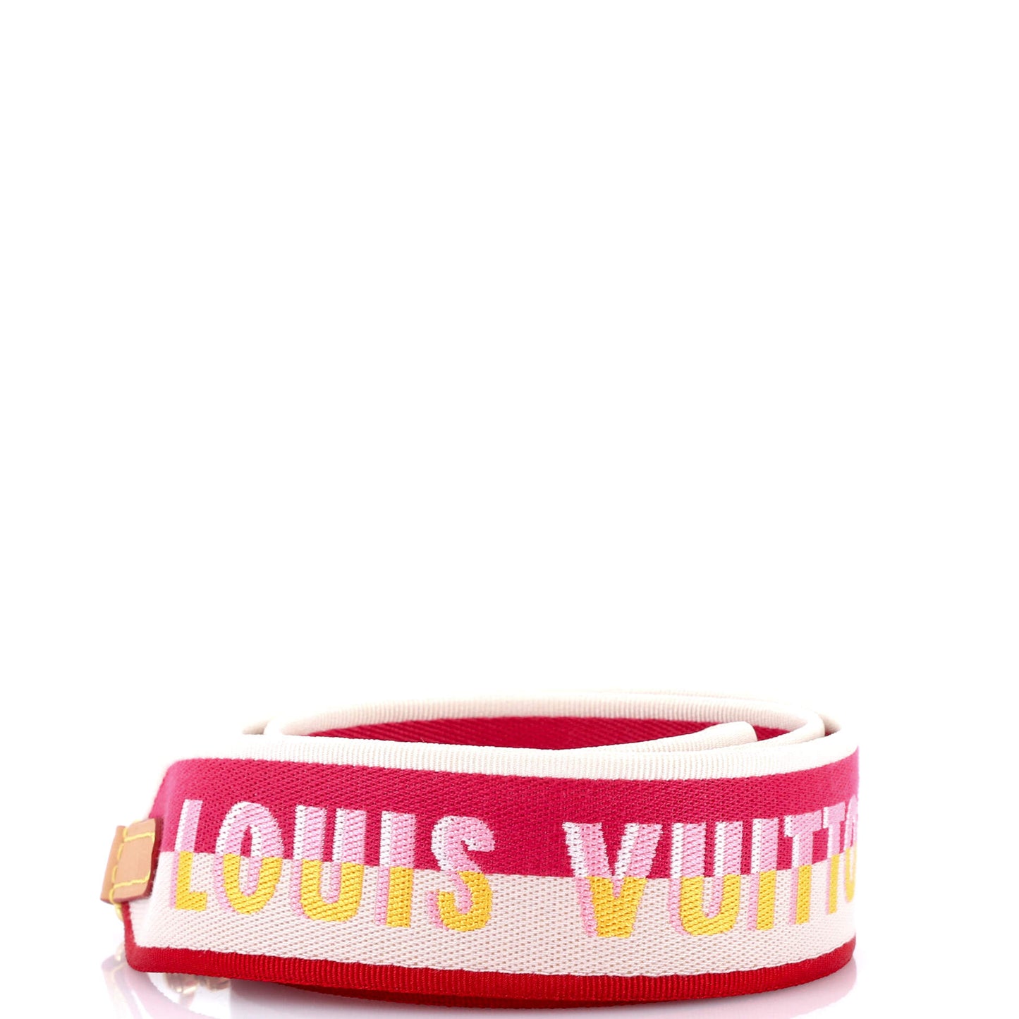 Louis Vuitton Logo Shoulder Strap Jacquard Wide
