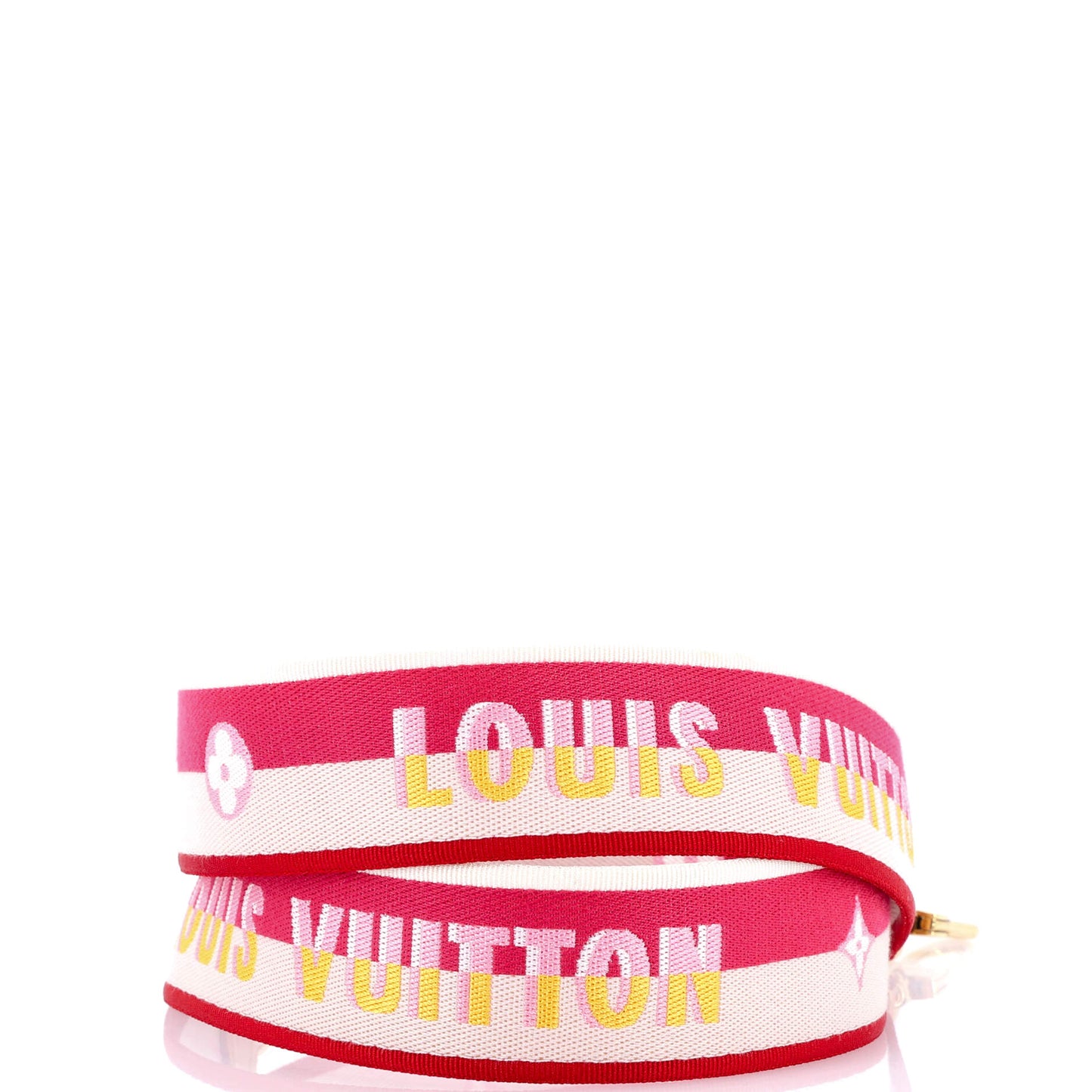 Louis Vuitton Logo Shoulder Strap Jacquard Wide