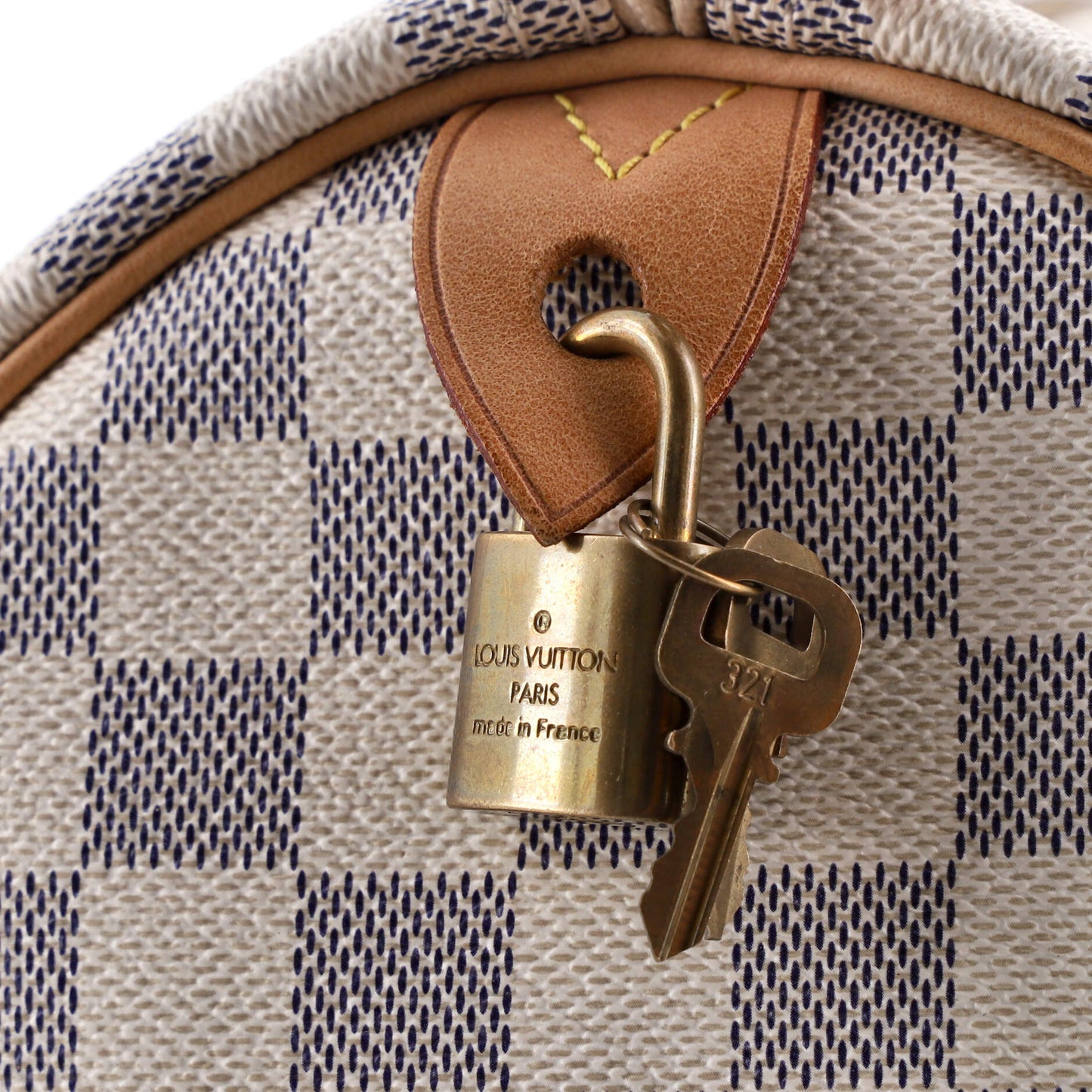 Louis Vuitton Speedy Handbag Damier 30