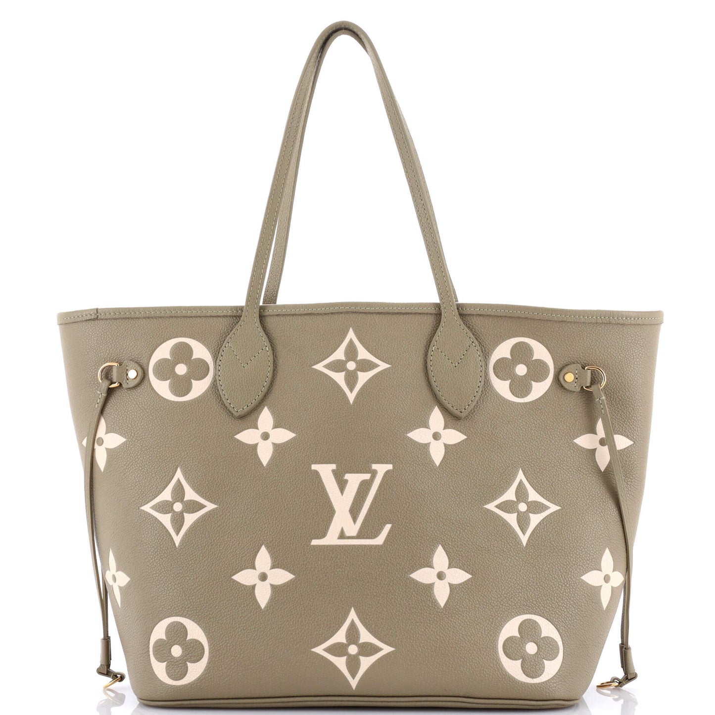 Louis Vuitton Neverfull NM Tote Bicolor Monogram Empreinte Giant MM