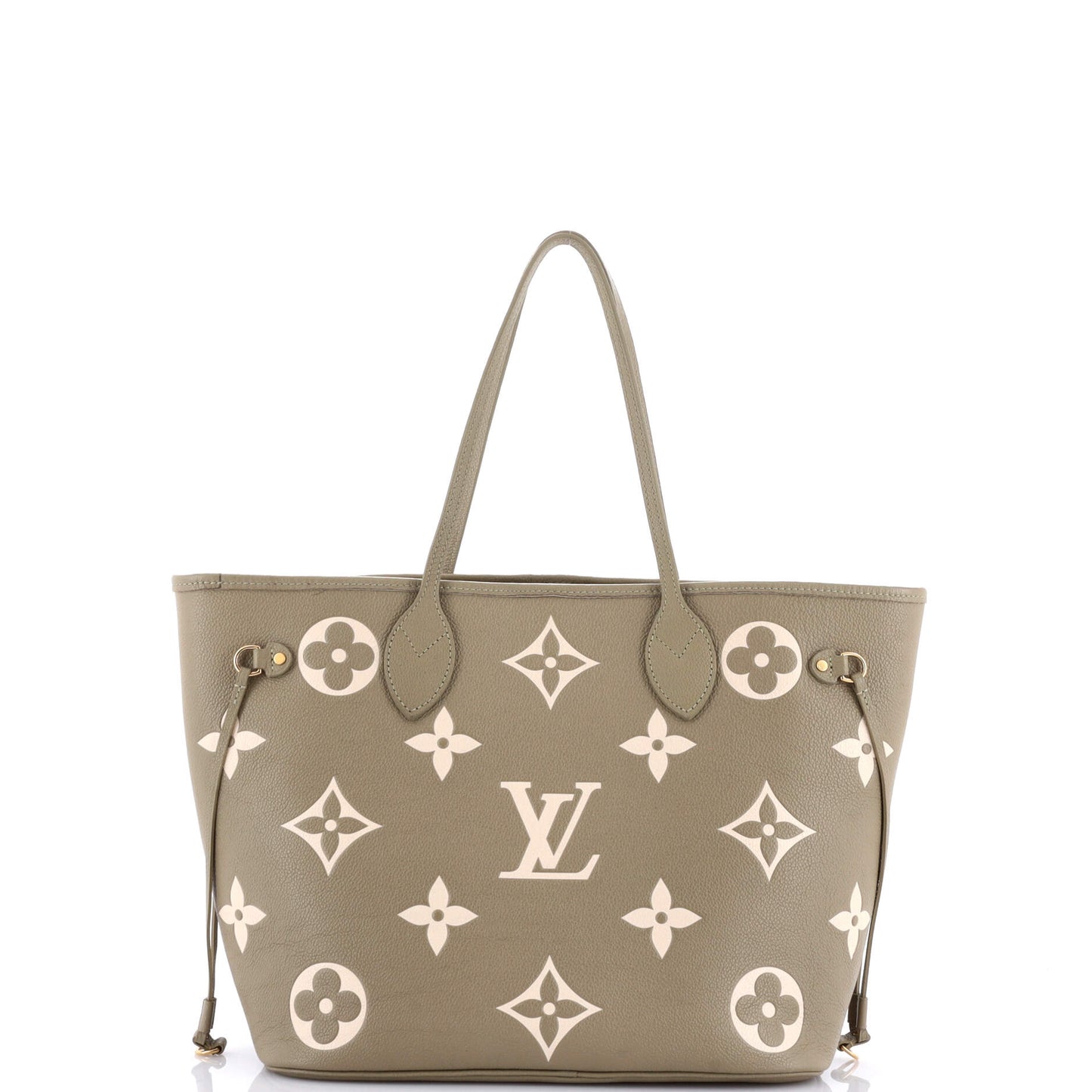 Louis Vuitton Neverfull NM Tote Bicolor Monogram Empreinte Giant MM